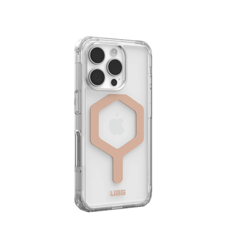UAG รุ่น Plyo Magsafe – เคส iPhone 16 Pro – สี Ice/Rose Gold