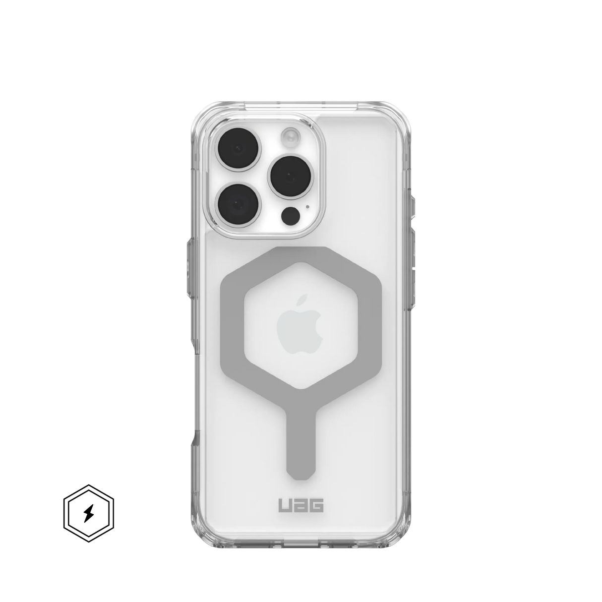 UAG รุ่น Plyo Magsafe – เคส iPhone 16 Pro – สี Ice/Silver