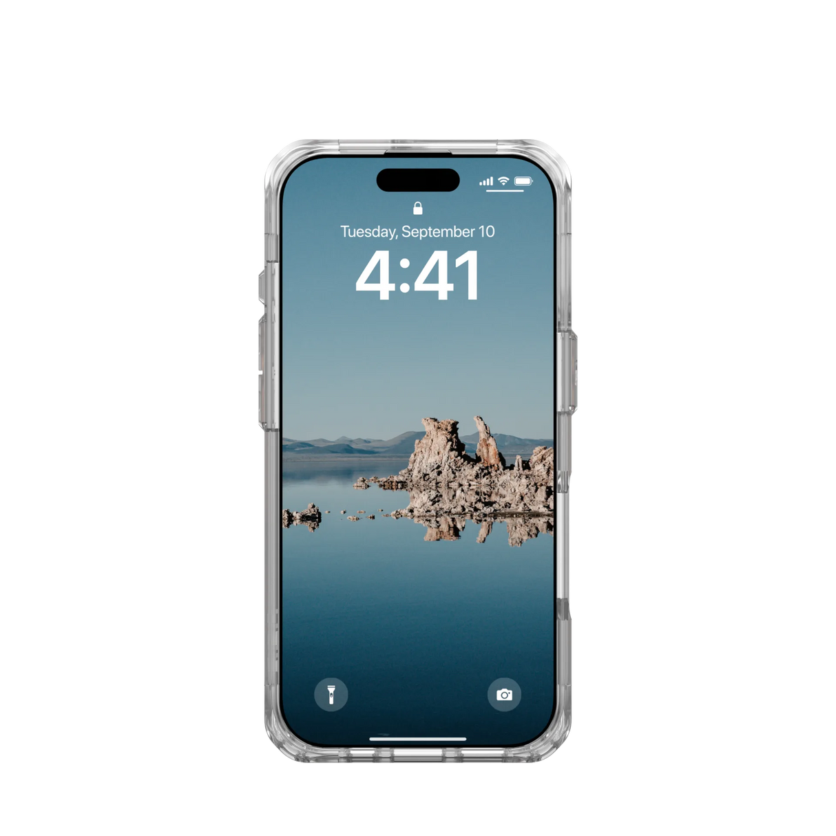 UAG รุ่น Plyo Magsafe – เคส iPhone 16 Pro – สี Ice/Rose Gold