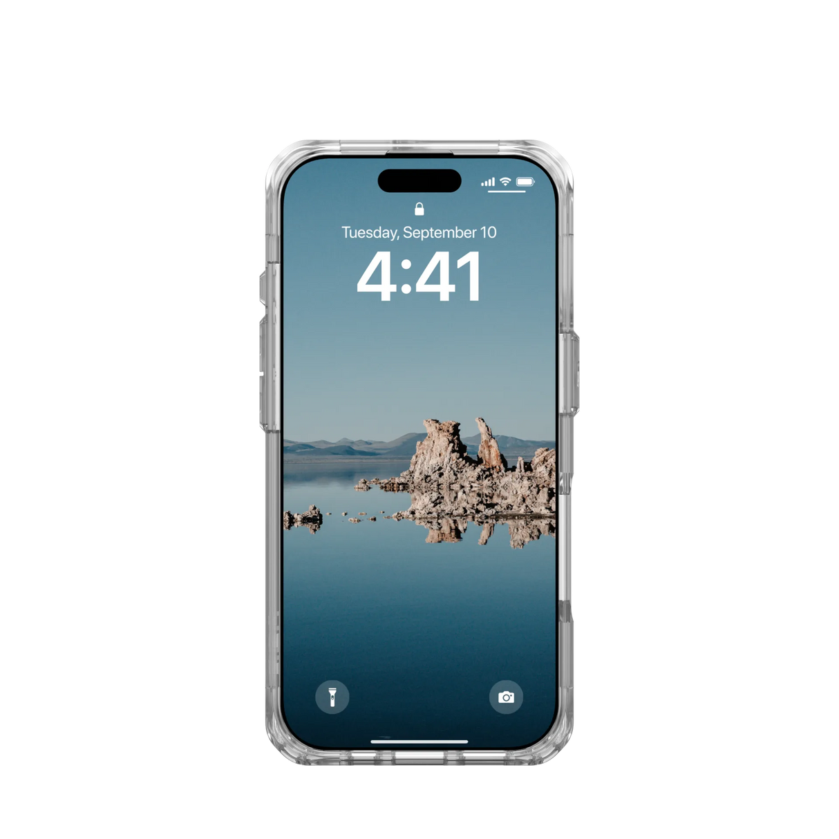 UAG รุ่น Plyo Magsafe – เคส iPhone 16 Pro – สี Ice/Silver