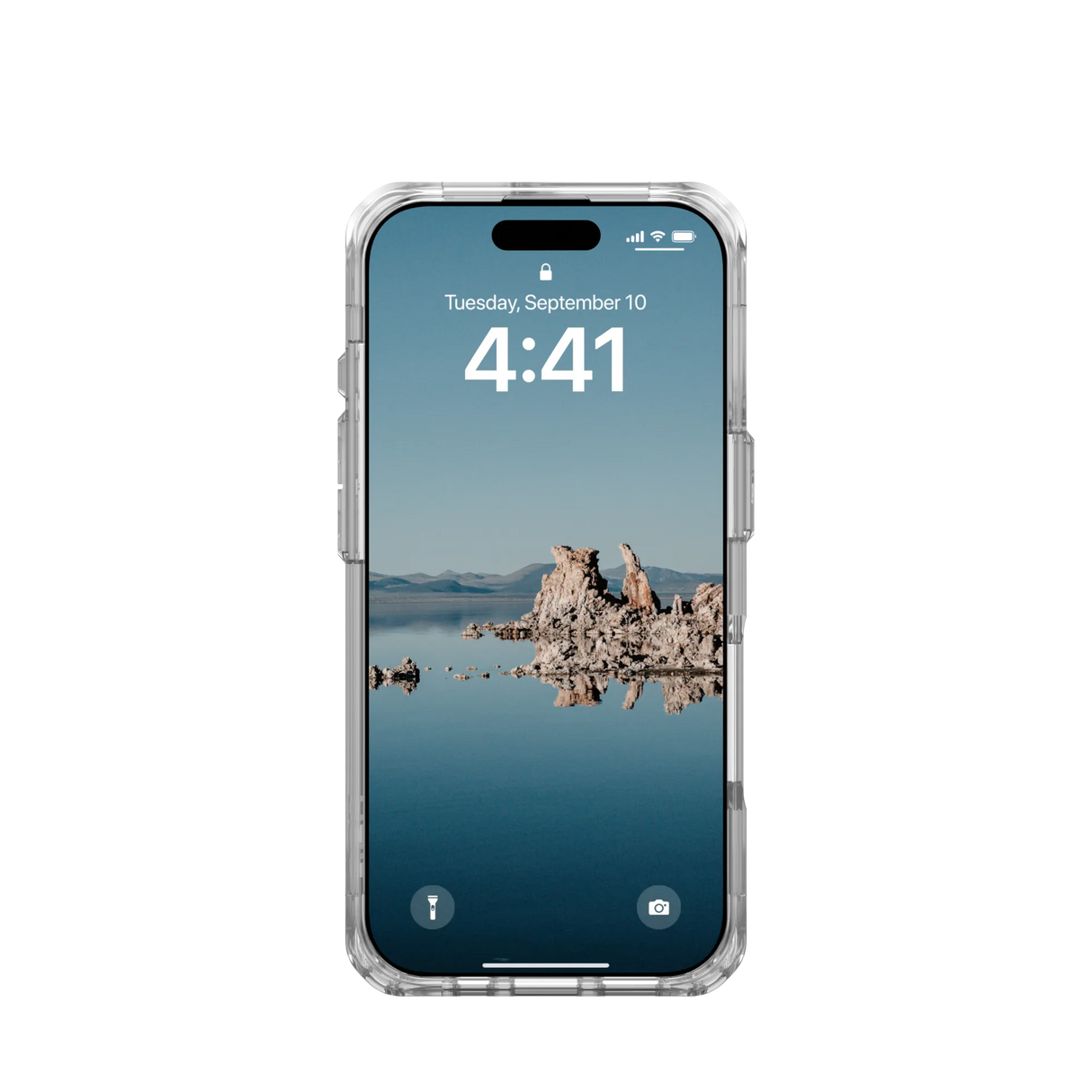 UAG รุ่น Plyo Magsafe – เคส iPhone 16 Pro – สี Ice/White