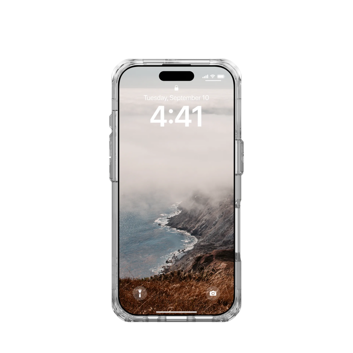 UAG รุ่น Plyo XTE Magsafe – เคส iPhone 16 Pro – สี Clear/Titanium