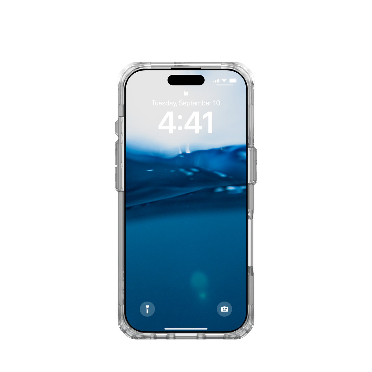 UAG รุ่น Plyo - เคส iPhone 16 Pro - สี Ice