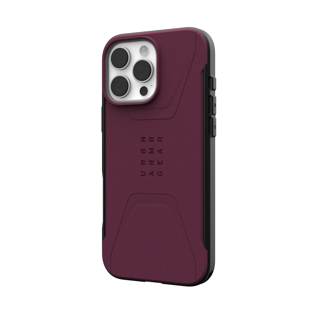 เคส UAG รุ่น Civilian Magsafe - iPhone 16 Pro Max - สี Bordeaux