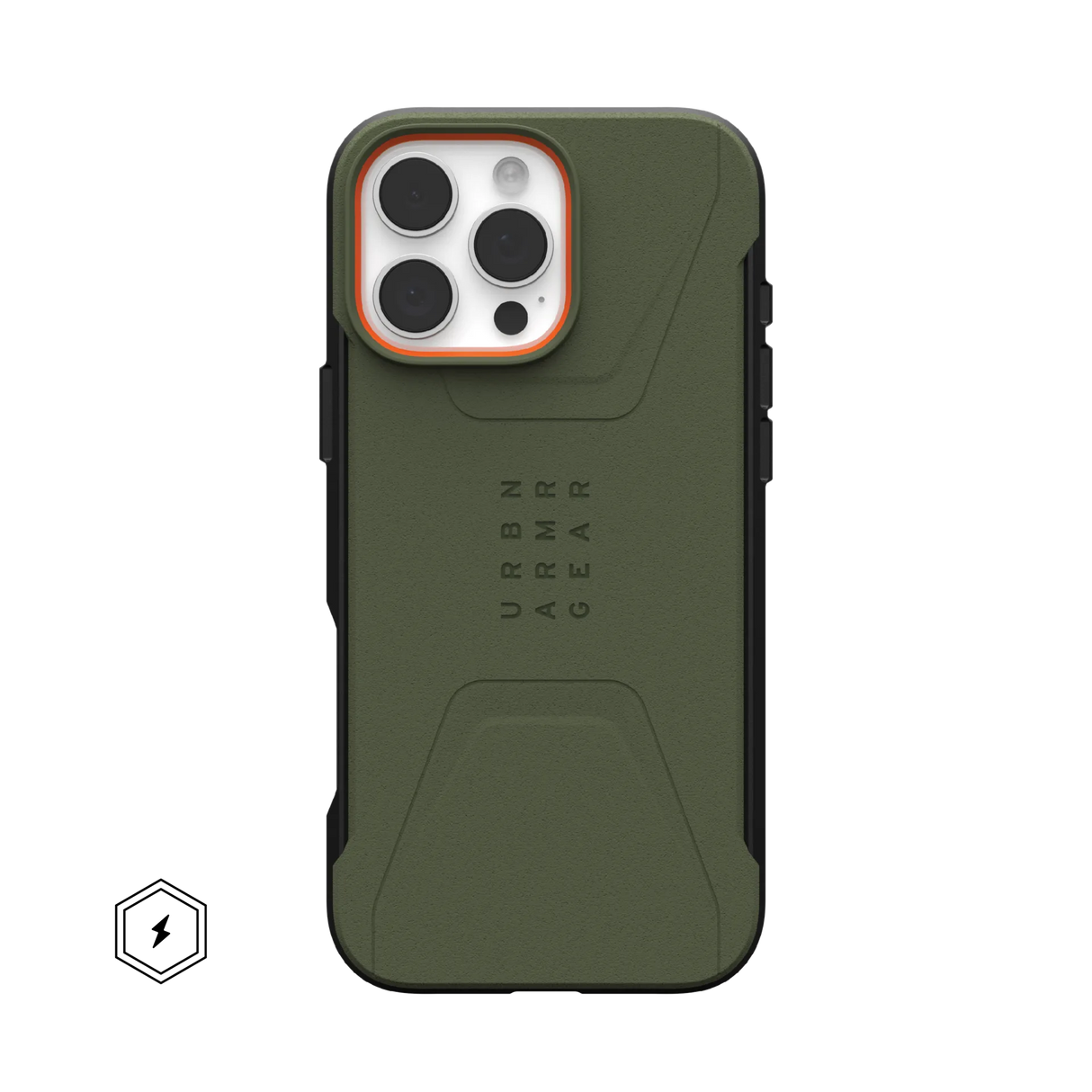 เคส UAG รุ่น Civilian Magsafe - iPhone 16 Pro Max - สี Olive Darb