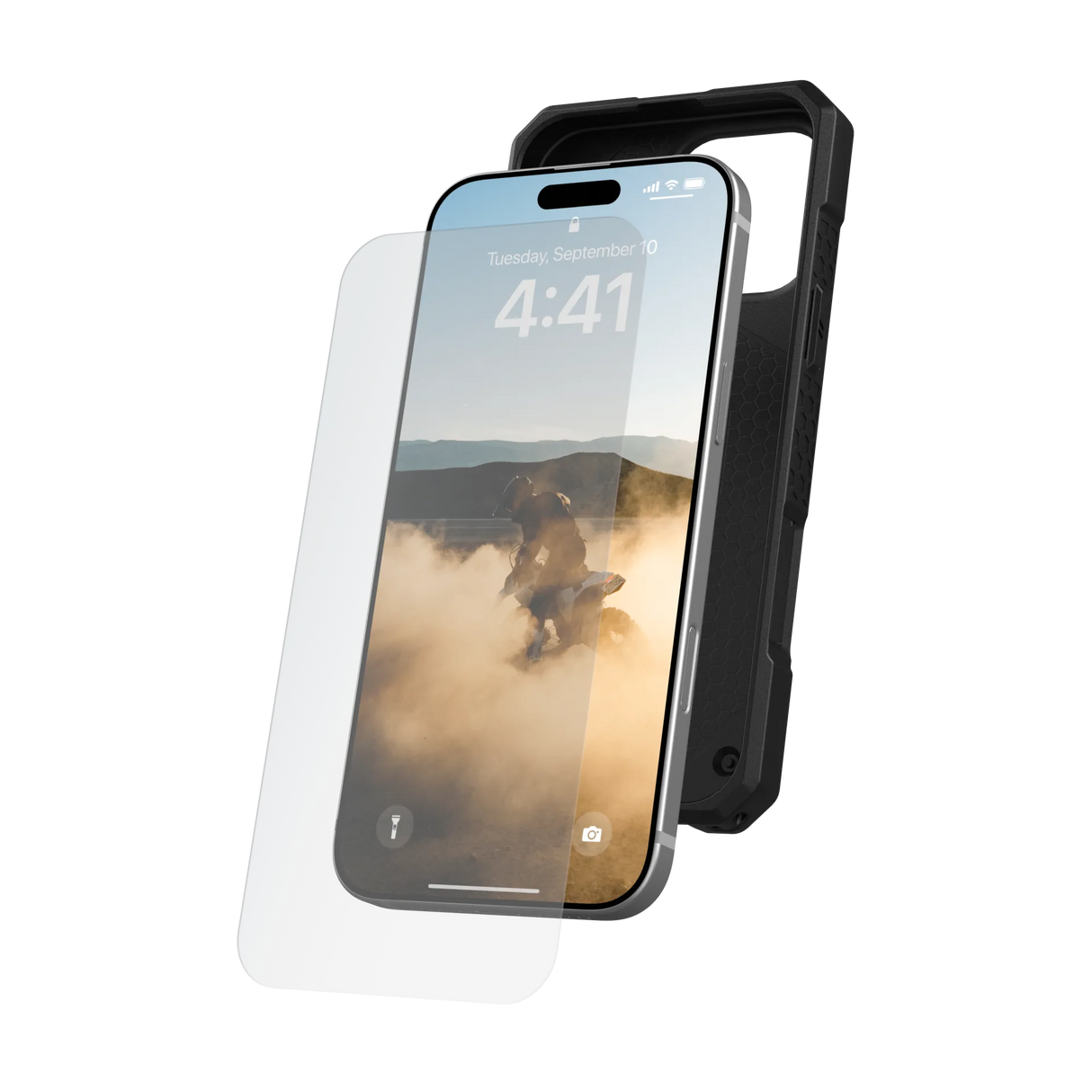 ฟิล์มกระจก UAG รุ่น Glass Shield Ultra - iPhone 16 Pro Max - สี Clear