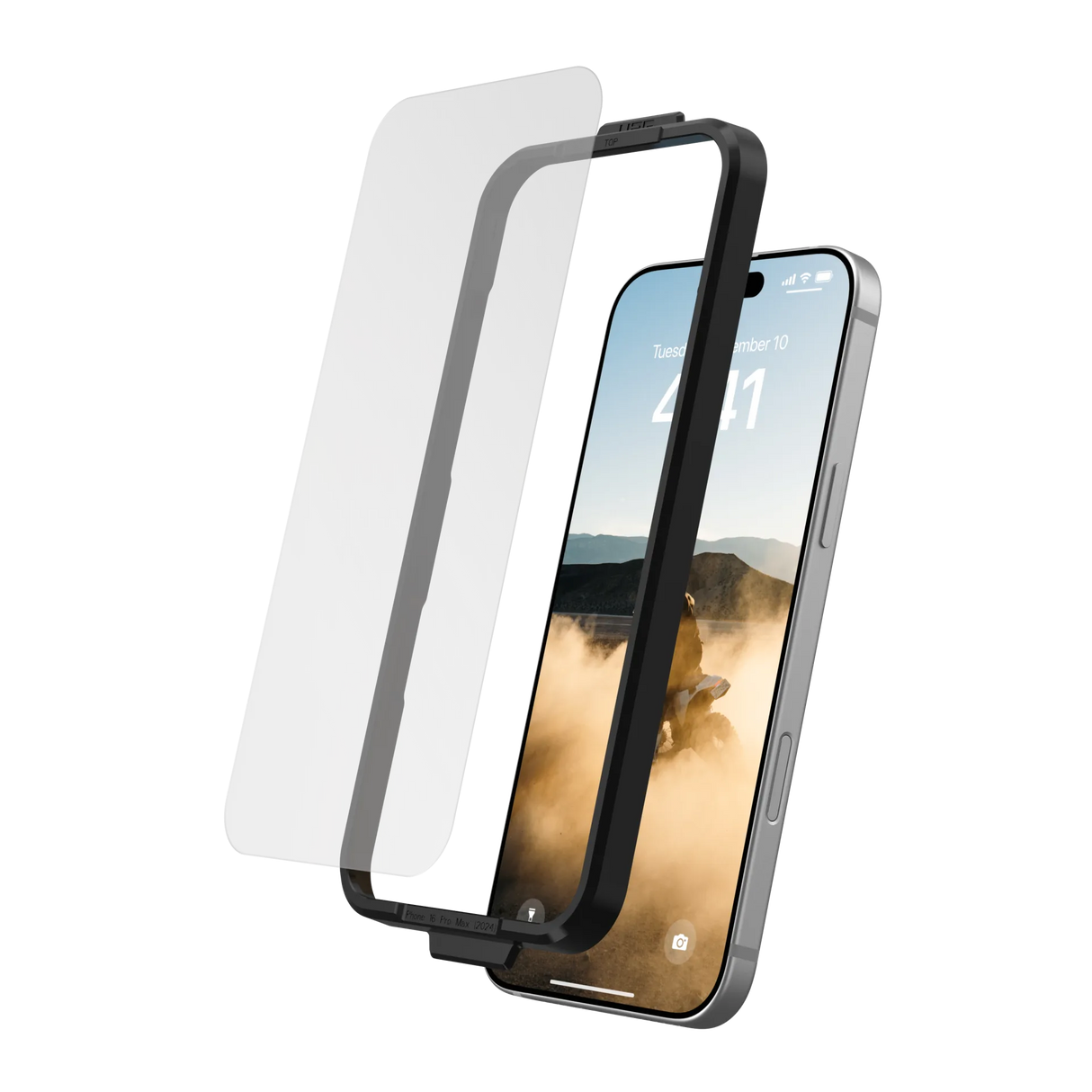 ฟิล์มกระจก UAG รุ่น Glass Shield Ultra - iPhone 16 Pro Max - สี Clear