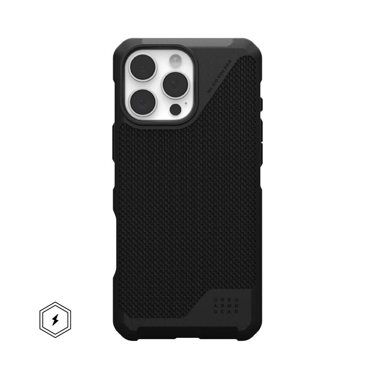 เคส UAG รุ่น Metropolis LT Magsafe - iPhone 16 Pro Max - สี Kevlar Black