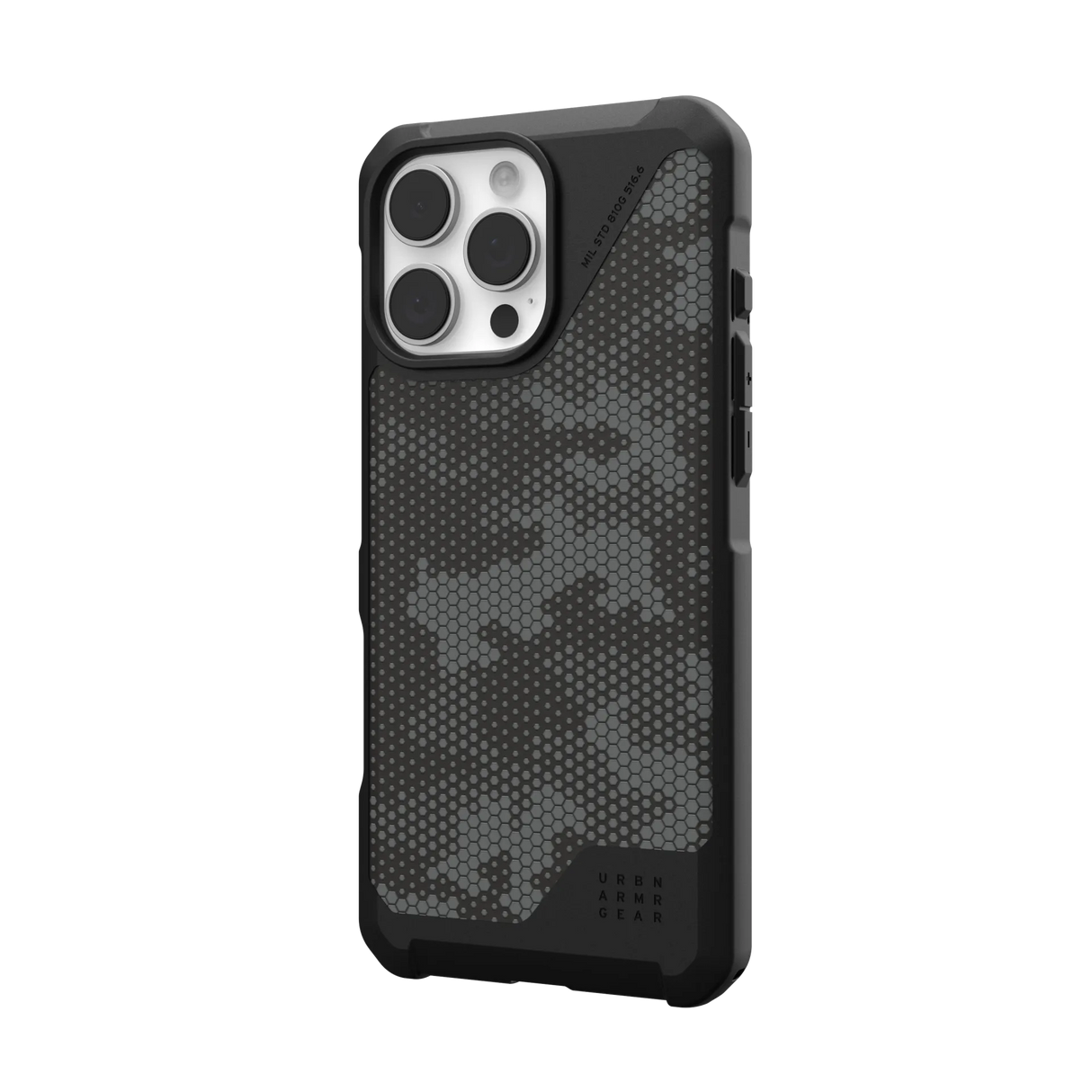 เคส UAG รุ่น Metropolis LT Magsafe - iPhone 16 Pro Max - สี Micro Hex Camo Graphite