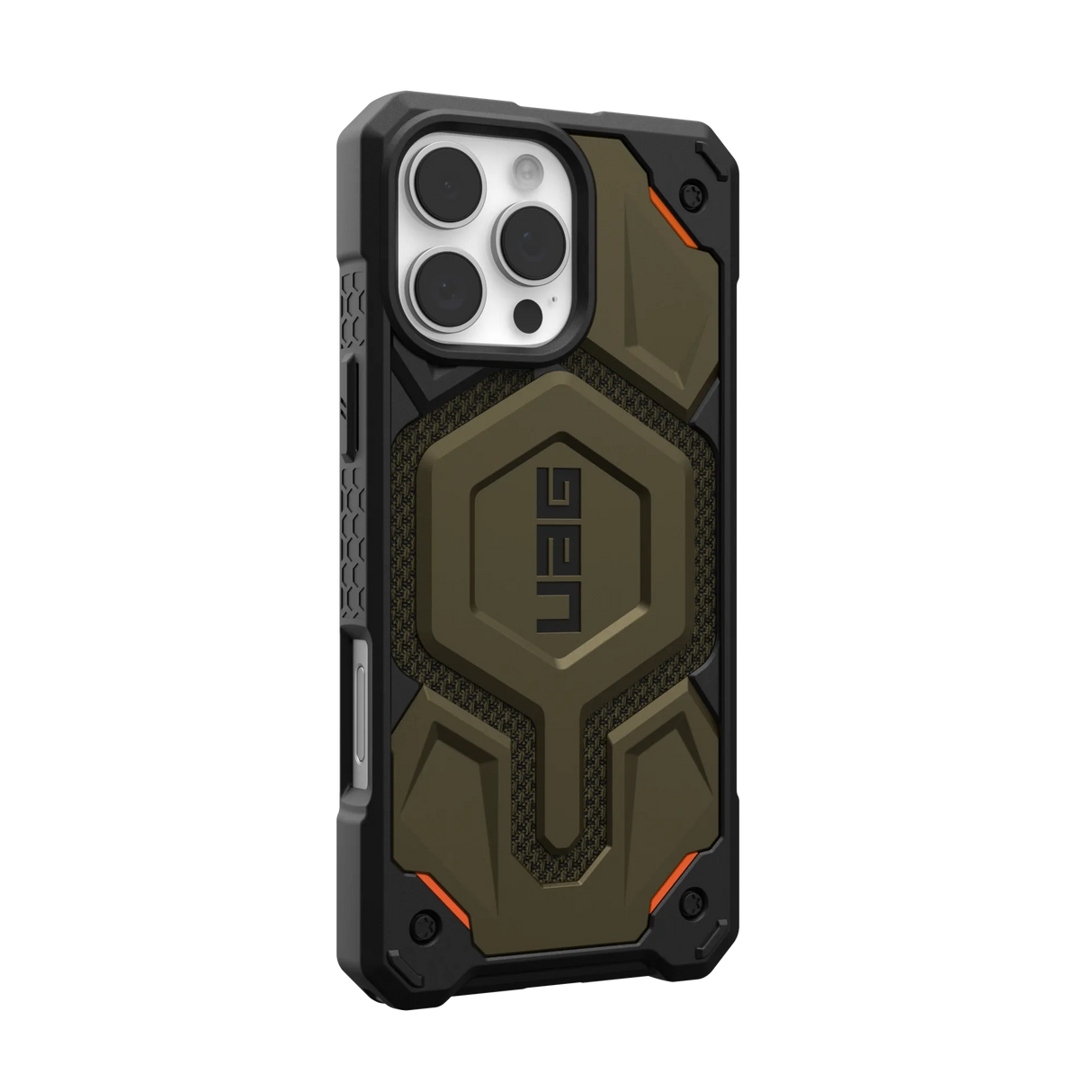 UAG รุ่น Monarch Pro - เคส iPhone 16 Pro Max - สี Kevlar Element Green