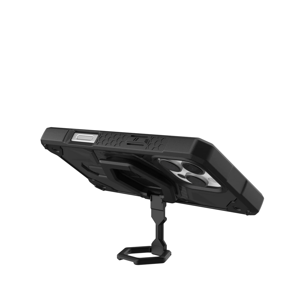 UAG รุ่น Monarch Pro Bundle - เคส iPhone 16 Pro Max - สี Carbon Fiber/Black Stand