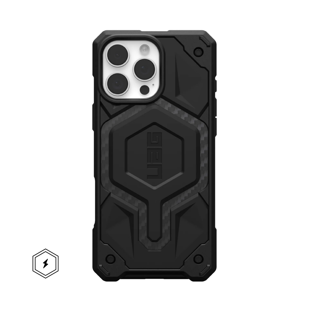 UAG รุ่น Monarch Pro – เคส iPhone 16 Pro Max – สี Carbon Fiber