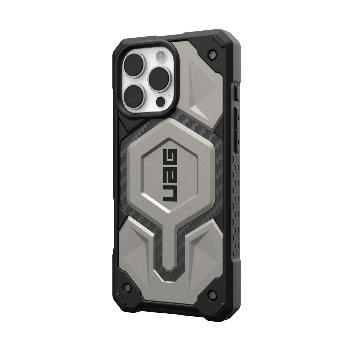 UAG รุ่น Monarch Pro – เคส iPhone 16 Pro Max – สี Titanium