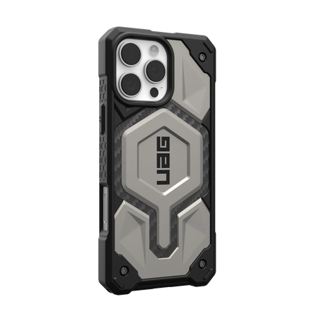 UAG รุ่น Monarch Pro – เคส iPhone 16 Pro Max – สี Titanium