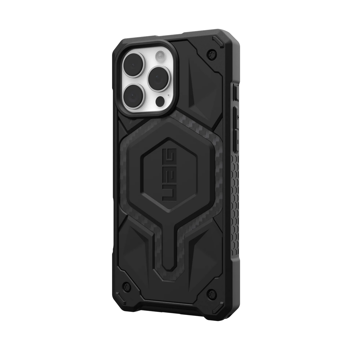 UAG รุ่น Monarch Pro – เคส iPhone 16 Pro Max – สี Carbon Fiber
