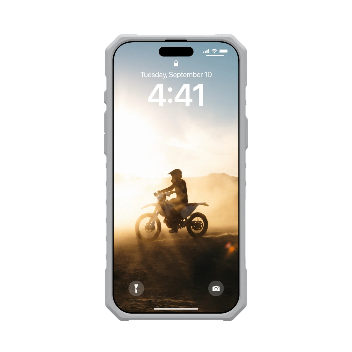 UAG รุ่น Pathfinder Clear Magsafe - เคส iPhone 16 Pro Max - สี Active Neon