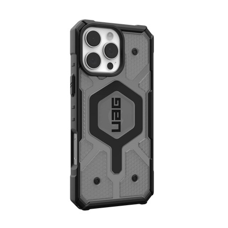 UAG รุ่น Pathfinder Clear Magsafe – เคส iPhone 16 Pro Max – สี Ash