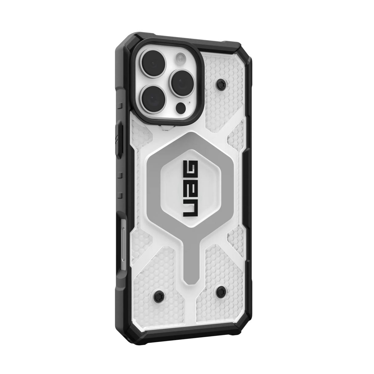 UAG รุ่น Pathfinder Clear Magsafe – เคส iPhone 16 Pro Max – สี Ice