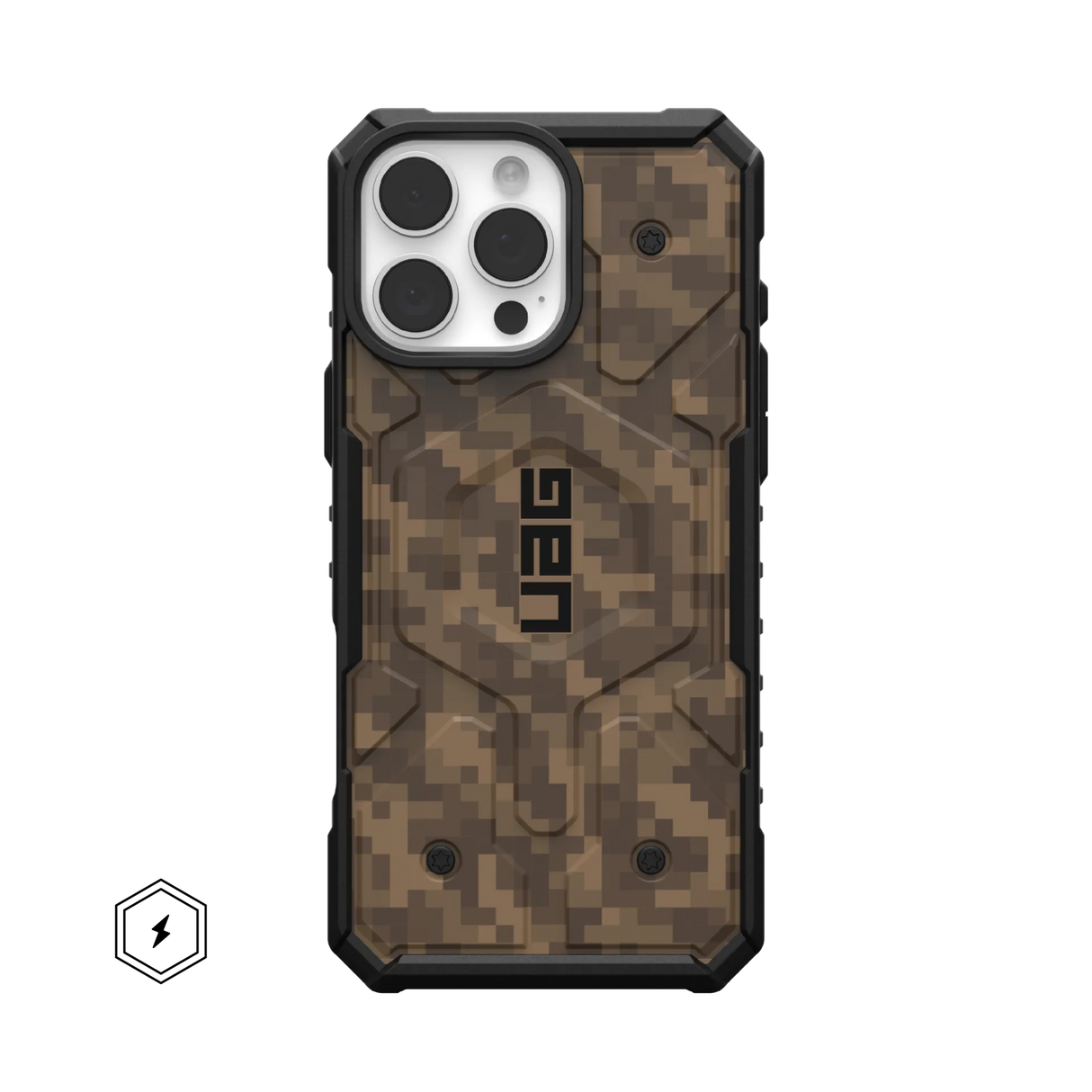UAG รุ่น Pathfinder SE Magsafe – เคส iPhone 16 Pro Max – สี Digi Camo Dark Earth