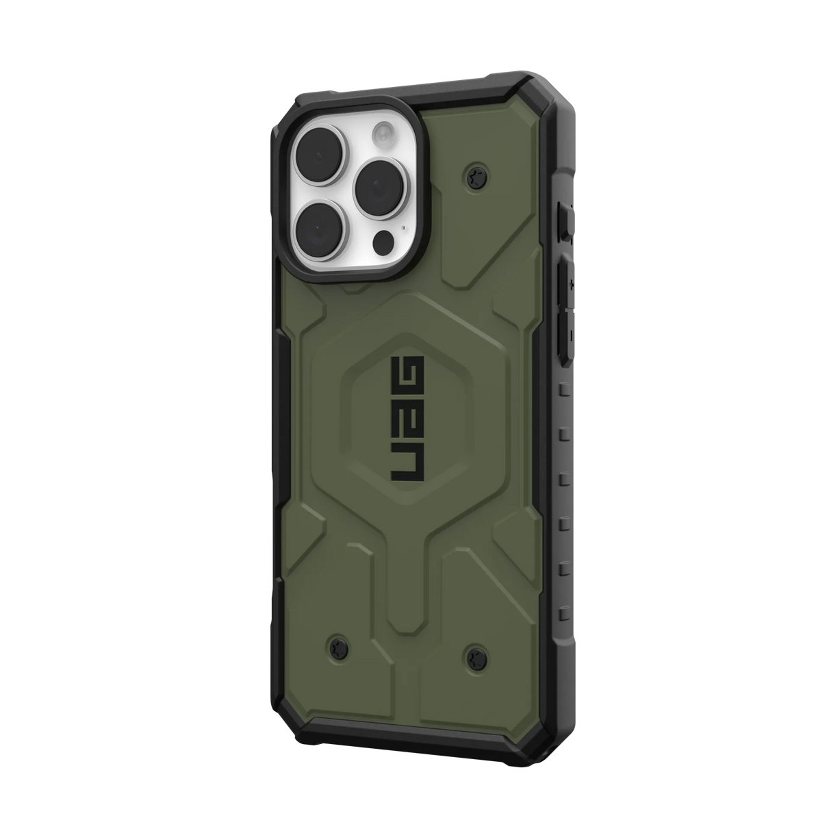 UAG รุ่น Pathfinder Magsafe – เคส iPhone 16 Pro Max – สี Olive Drab