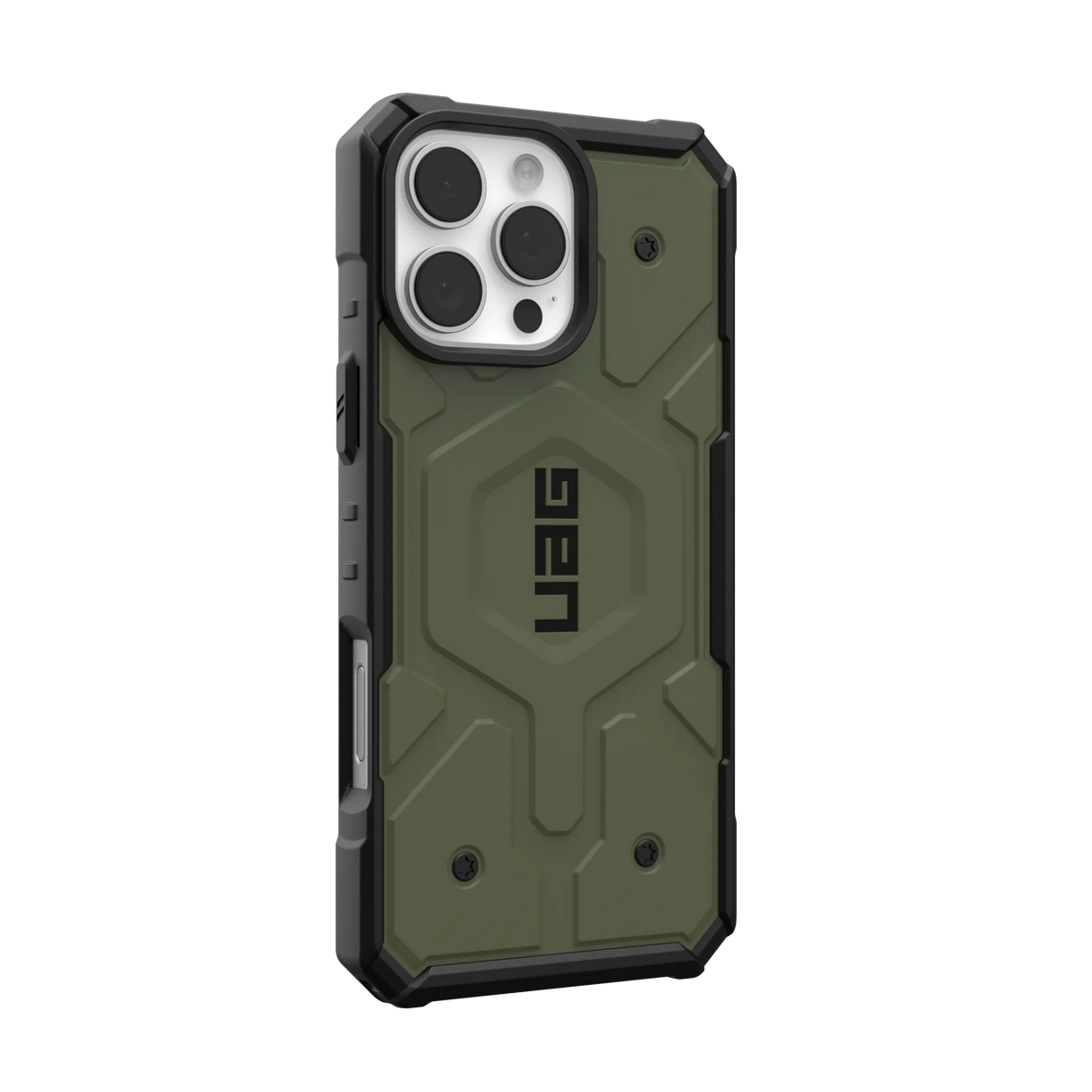 UAG รุ่น Pathfinder Magsafe – เคส iPhone 16 Pro Max – สี Olive Drab
