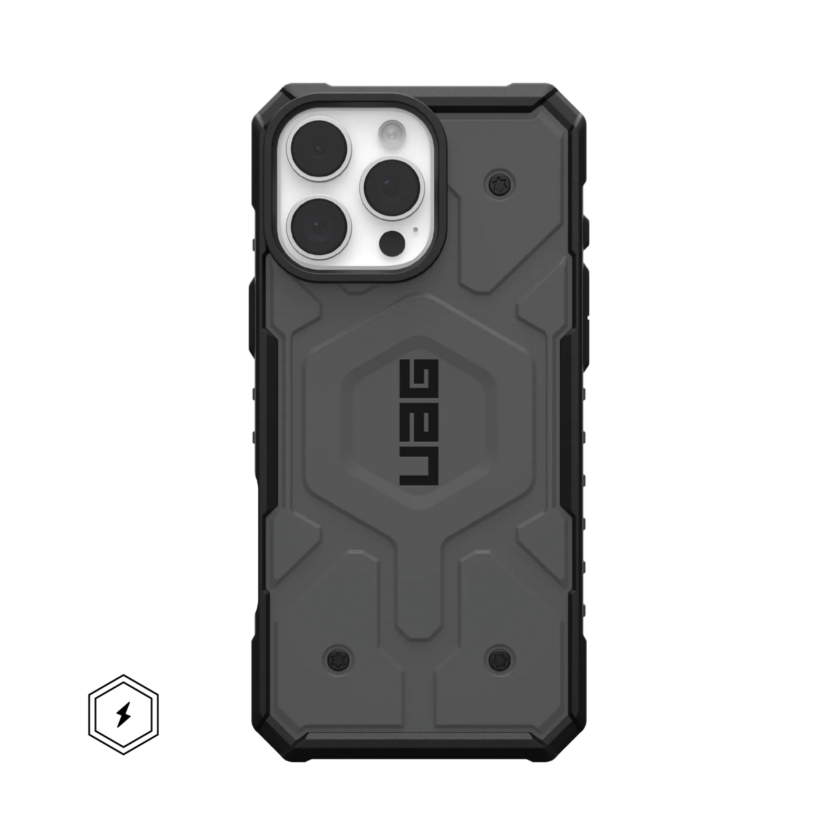 UAG รุ่น Pathfinder Magsafe – เคส iPhone 16 Pro Max – สี Silver
