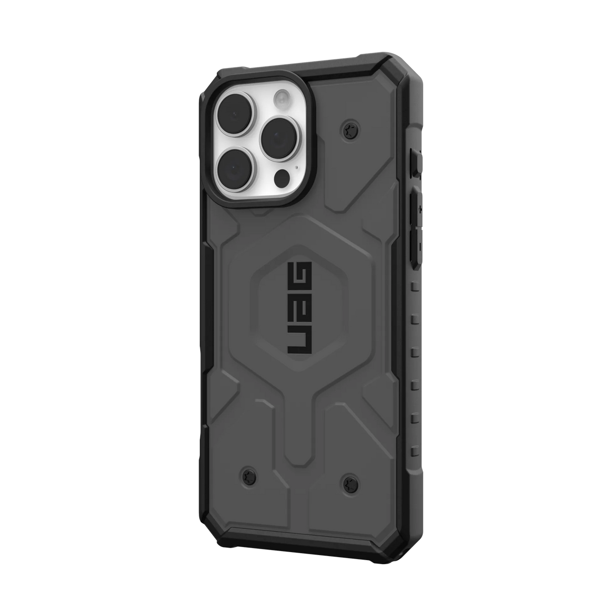 UAG รุ่น Pathfinder Magsafe – เคส iPhone 16 Pro Max – สี Silver