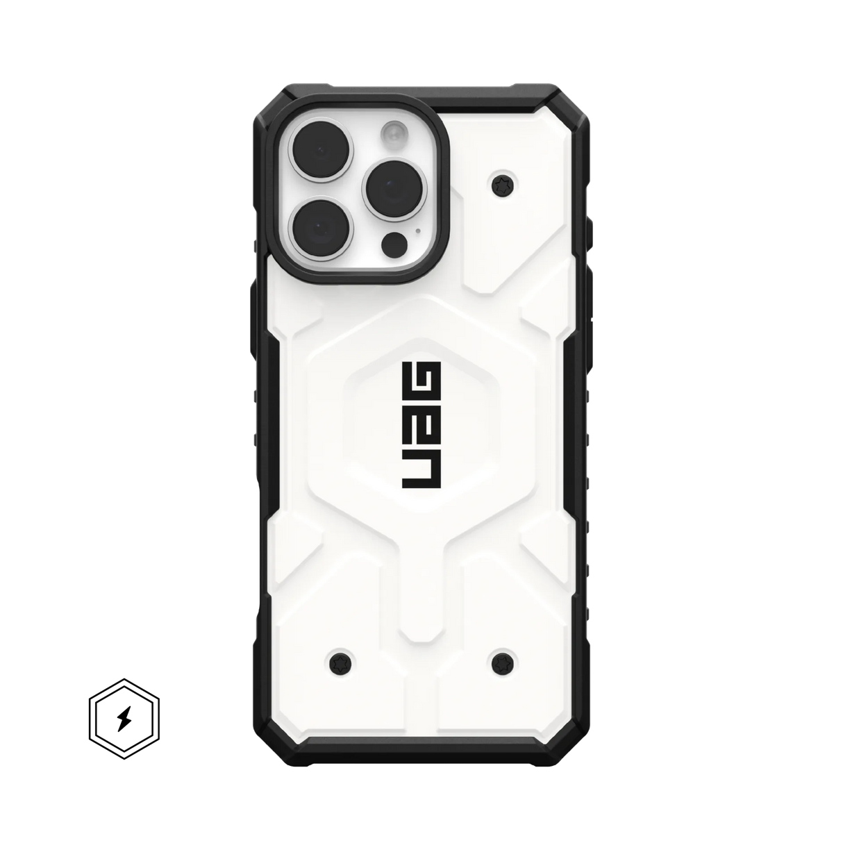 UAG รุ่น Pathfinder Magsafe – เคส iPhone 16 Pro Max – สี White