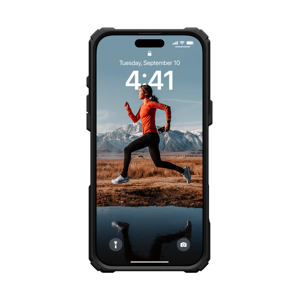 UAG รุ่น Plasma XTE Magsafe – เคส iPhone 16 Pro Max – สี Black/Orange