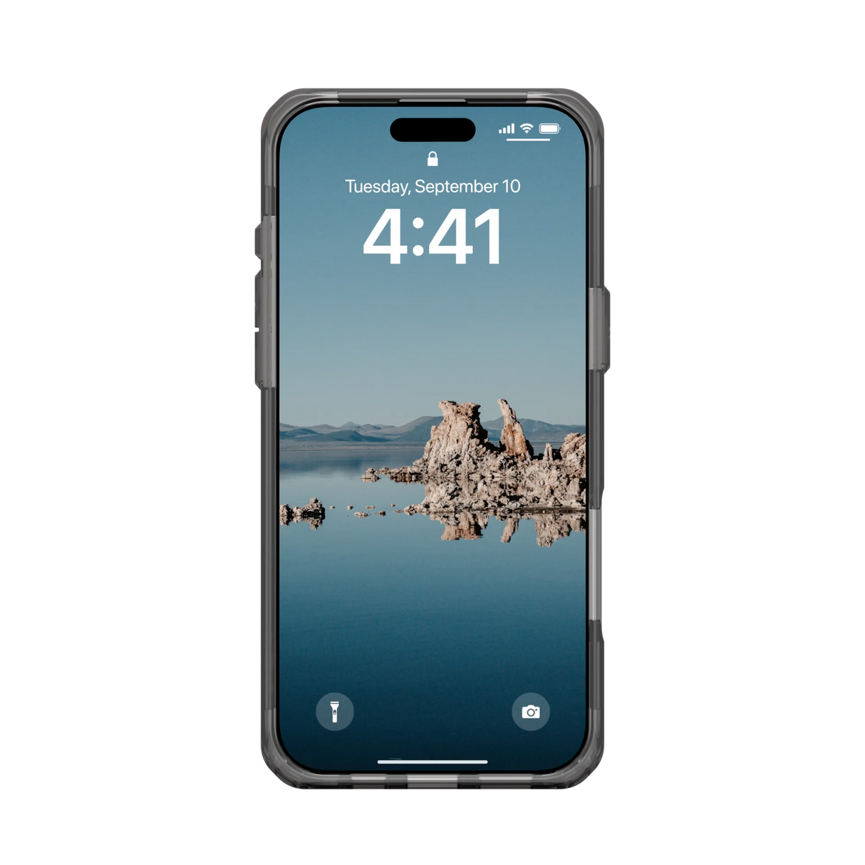 UAG รุ่น Plyo Magsafe – เคส iPhone 16 Pro Max – สี Ash/White