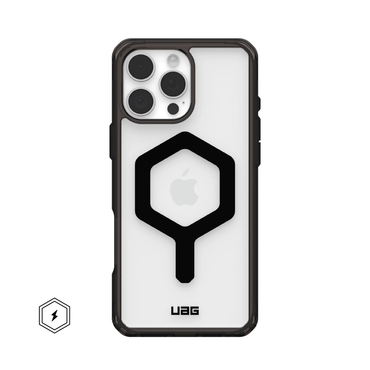 UAG รุ่น Plyo Magsafe – เคส iPhone 16 Pro Max – สี Black/Black