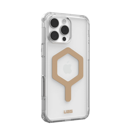 UAG รุ่น Plyo Magsafe – เคส iPhone 16 Pro Max – สี Ice/Gold