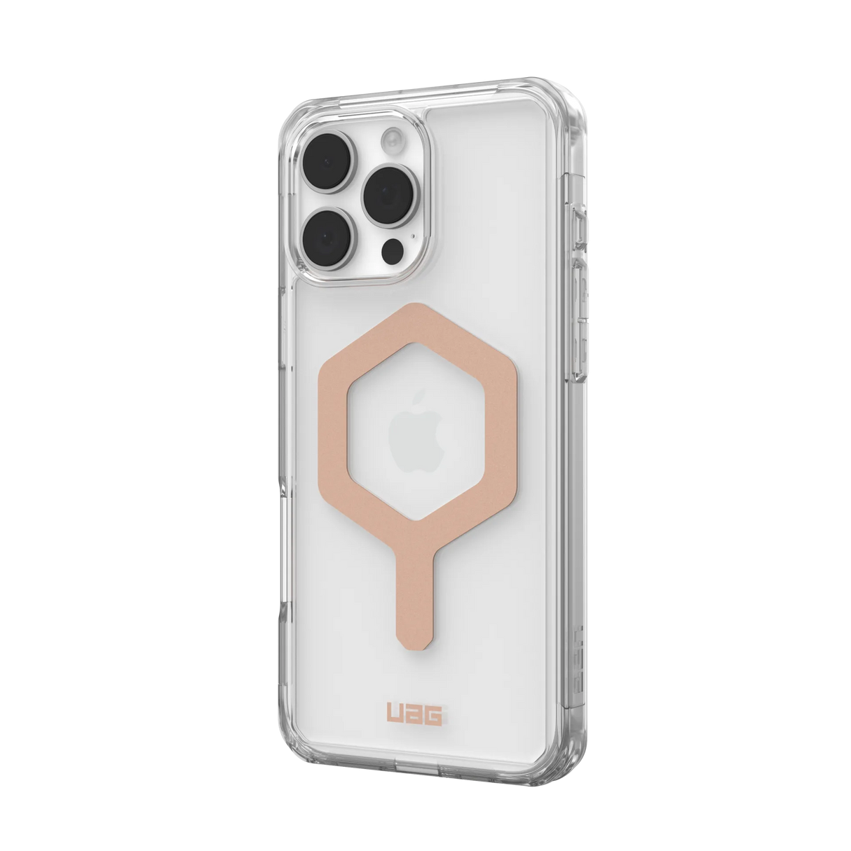 UAG รุ่น Plyo Magsafe – เคส iPhone 16 Pro Max – สี Ice/Rose Gold