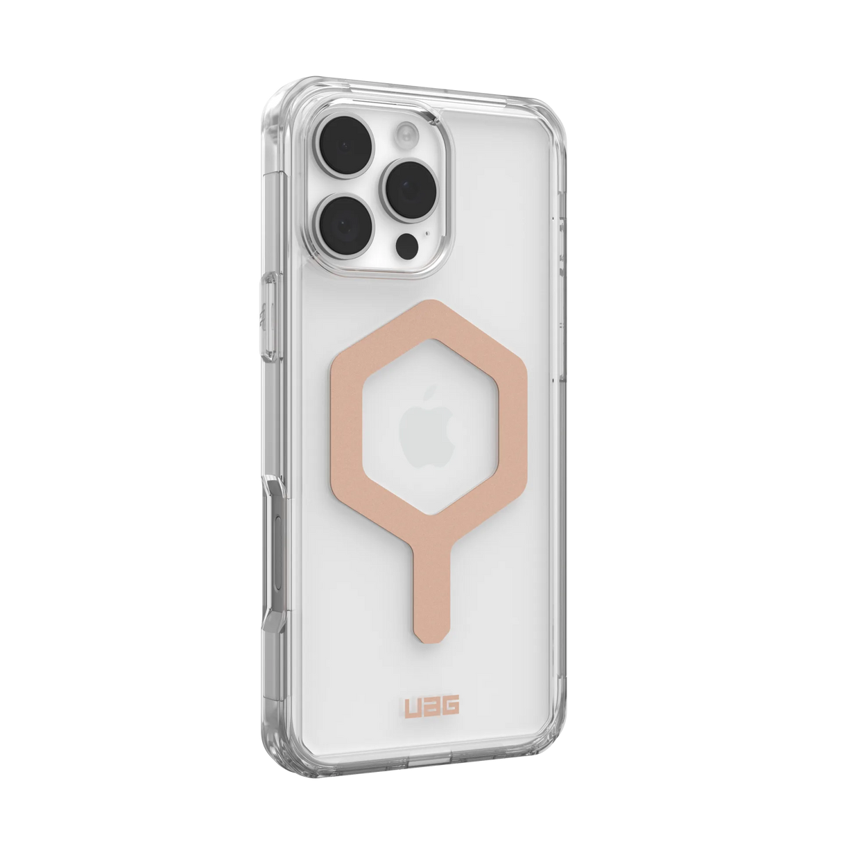 UAG รุ่น Plyo Magsafe – เคส iPhone 16 Pro Max – สี Ice/Rose Gold