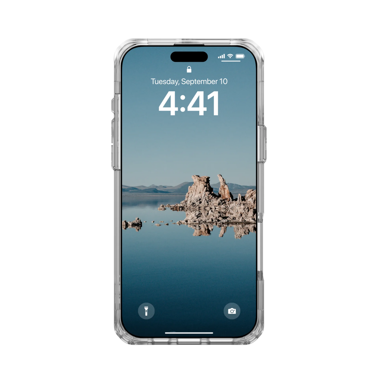 UAG รุ่น Plyo Magsafe – เคส iPhone 16 Pro Max – สี Ice/White