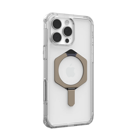 UAG รุ่น Plyo XTE Magsafe – เคส iPhone 16 Pro Max – สี Clear/Titanium