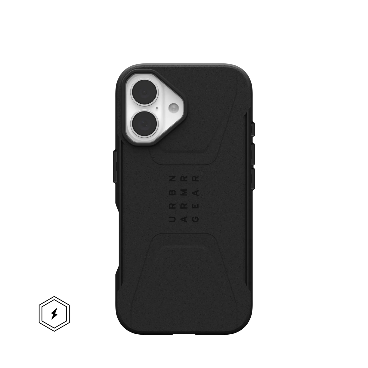 เคส UAG รุ่น Civilian Magsafe - iPhone 16 - สี Black