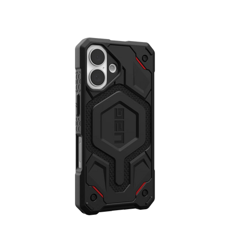 UAG รุ่น Monarch Pro - เคส iPhone 16 - สี Kevlar Black