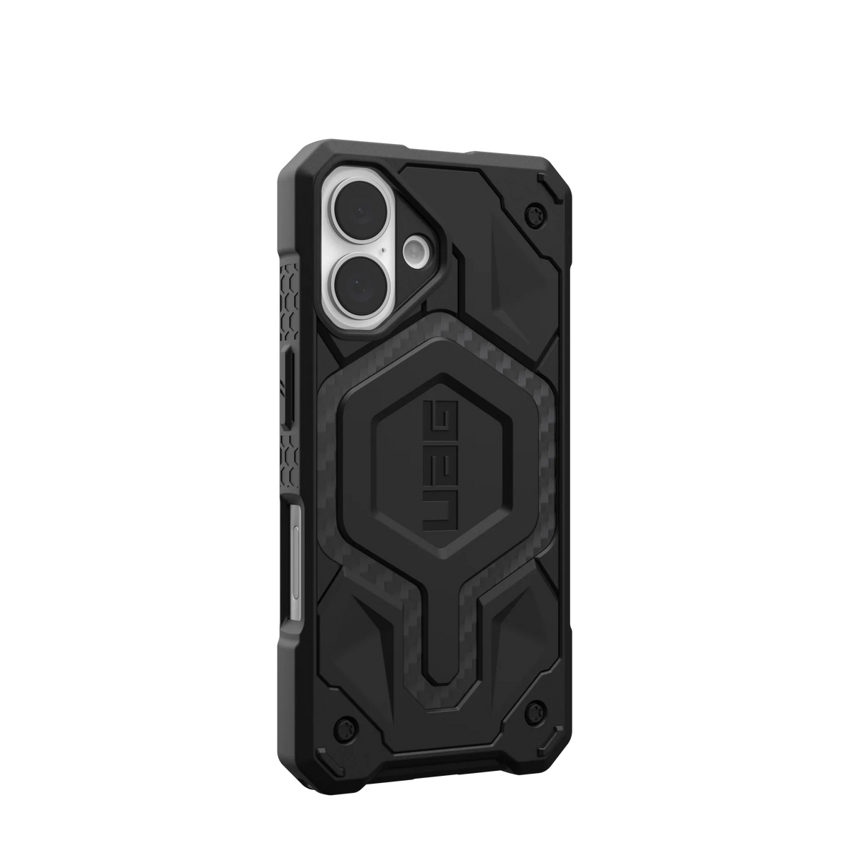 UAG รุ่น Monarch Pro - เคส iPhone 16 - สี Carbon Fiber