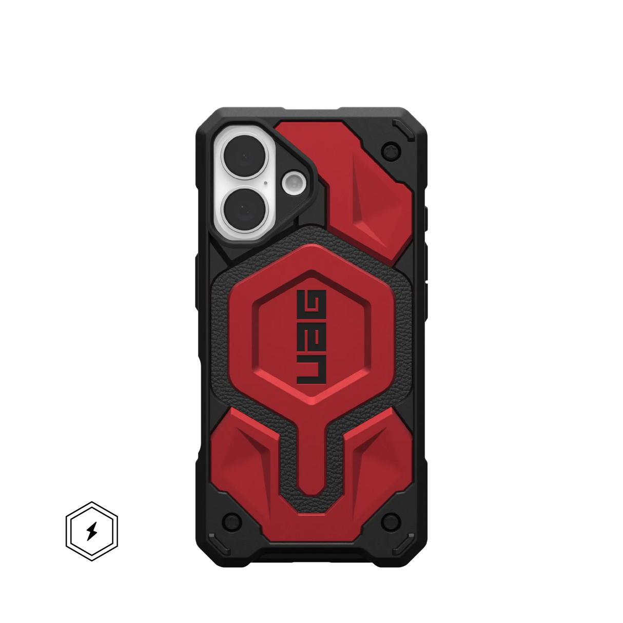 UAG รุ่น Monarch Pro - เคส iPhone 16 - สี Crimson
