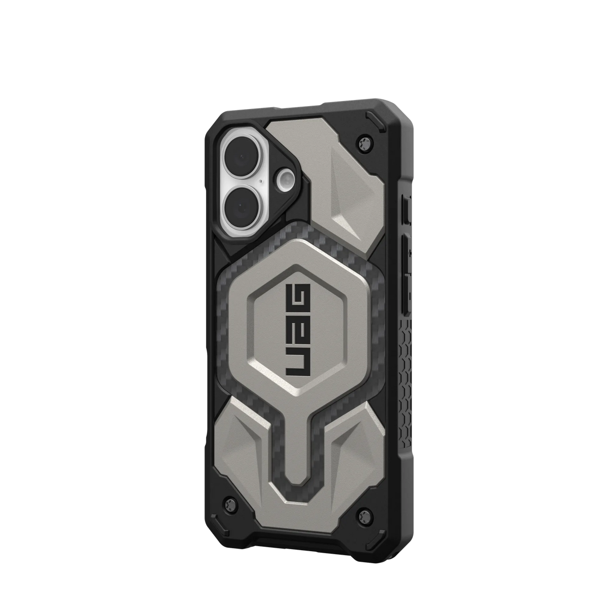 UAG รุ่น Monarch Pro - เคส iPhone 16 - สี Titanium
