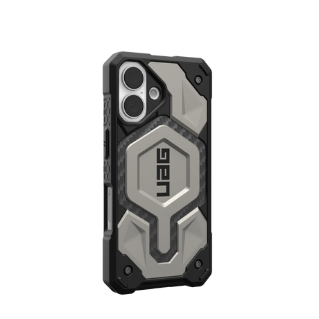 UAG รุ่น Monarch Pro - เคส iPhone 16 - สี Titanium