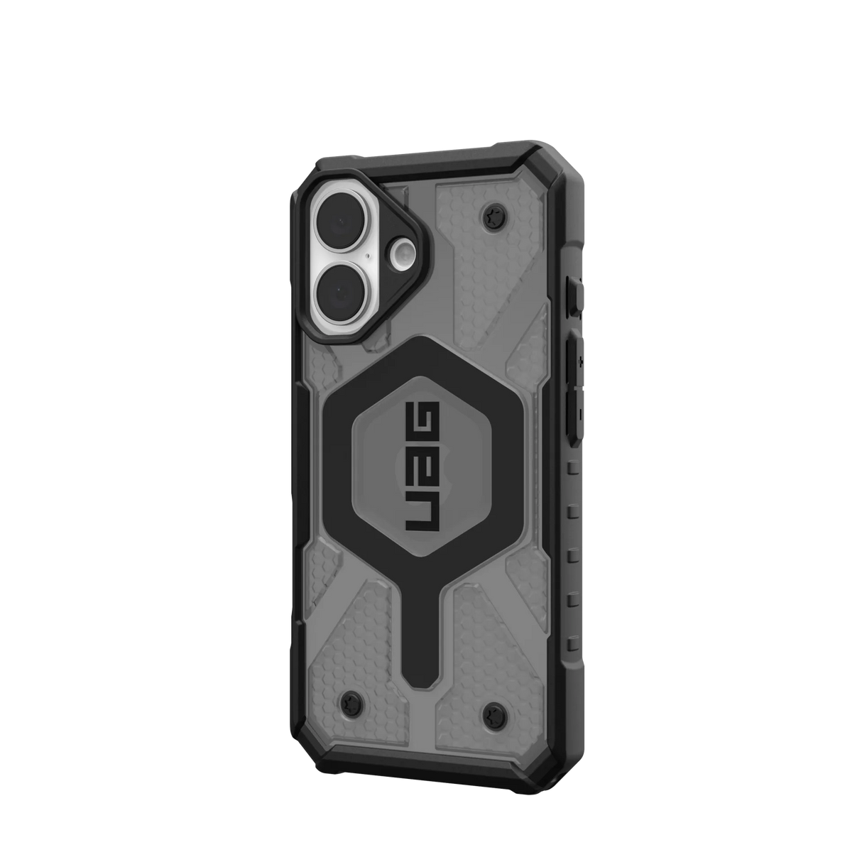 UAG รุ่น Pathfinder Clear Magsafe - เคส iPhone 16 - สี Ash