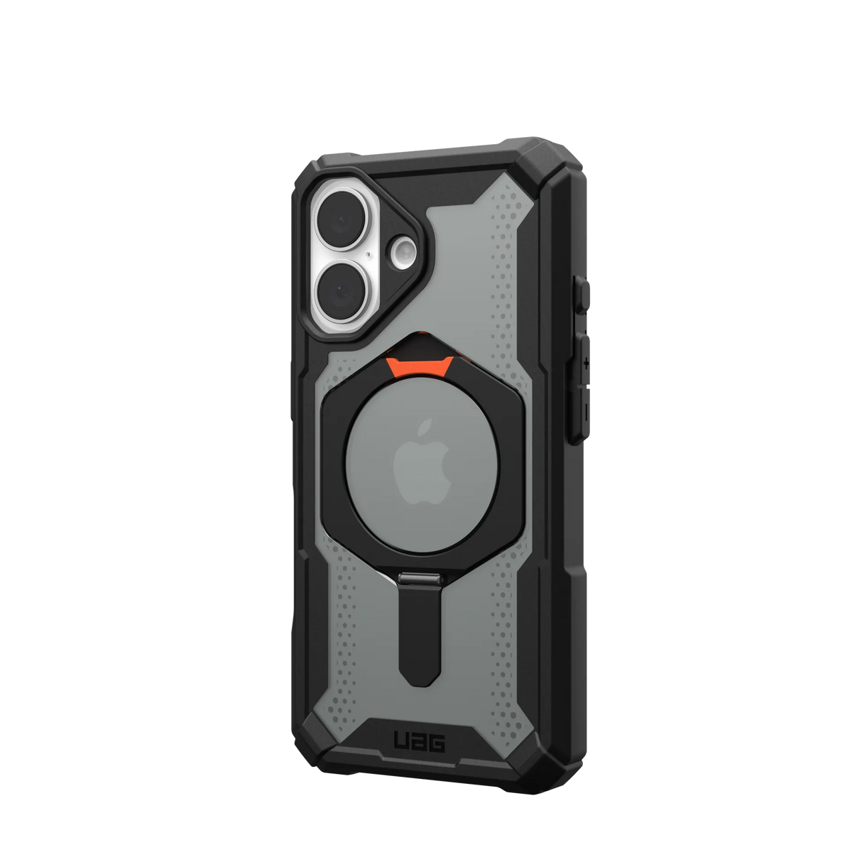 UAG รุ่น Plasma XTE Magsafe – เคส iPhone 16 – สี Black/Orange
