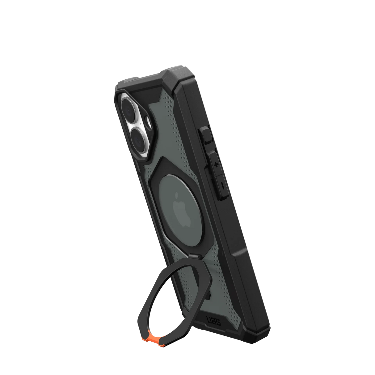 UAG รุ่น Plasma XTE Magsafe – เคส iPhone 16 – สี Black/Orange