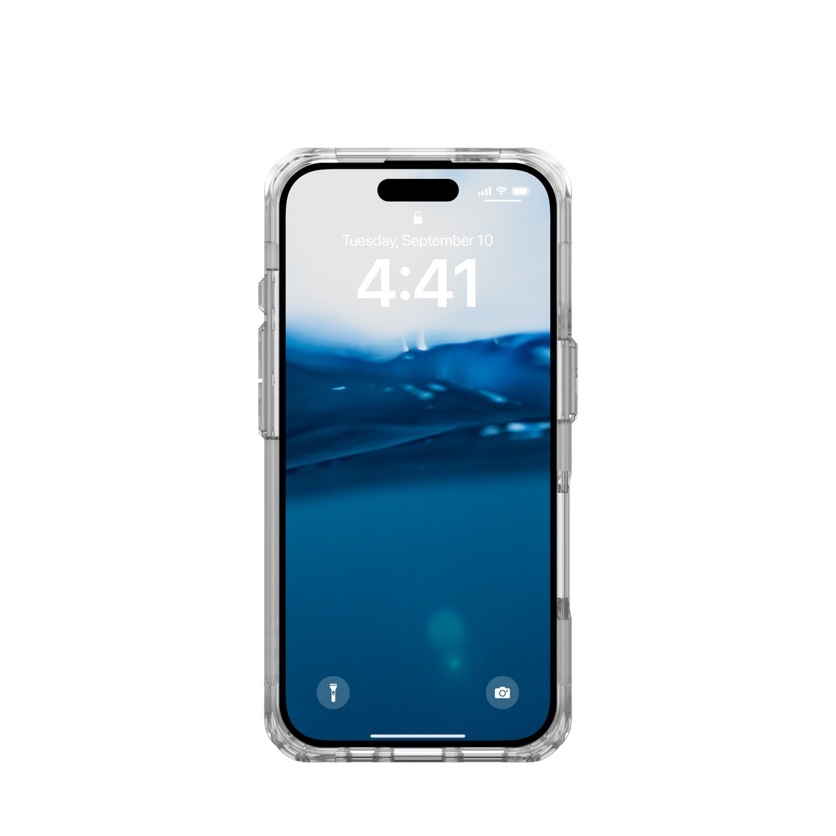 UAG รุ่น Plyo – เคส iPhone 16 – สี Ice