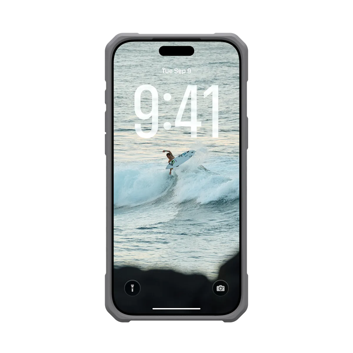UAG รุ่น Pathfinder Clear (Magsafe) - เคส iPhone 17 Pro Max - สี Active Neon