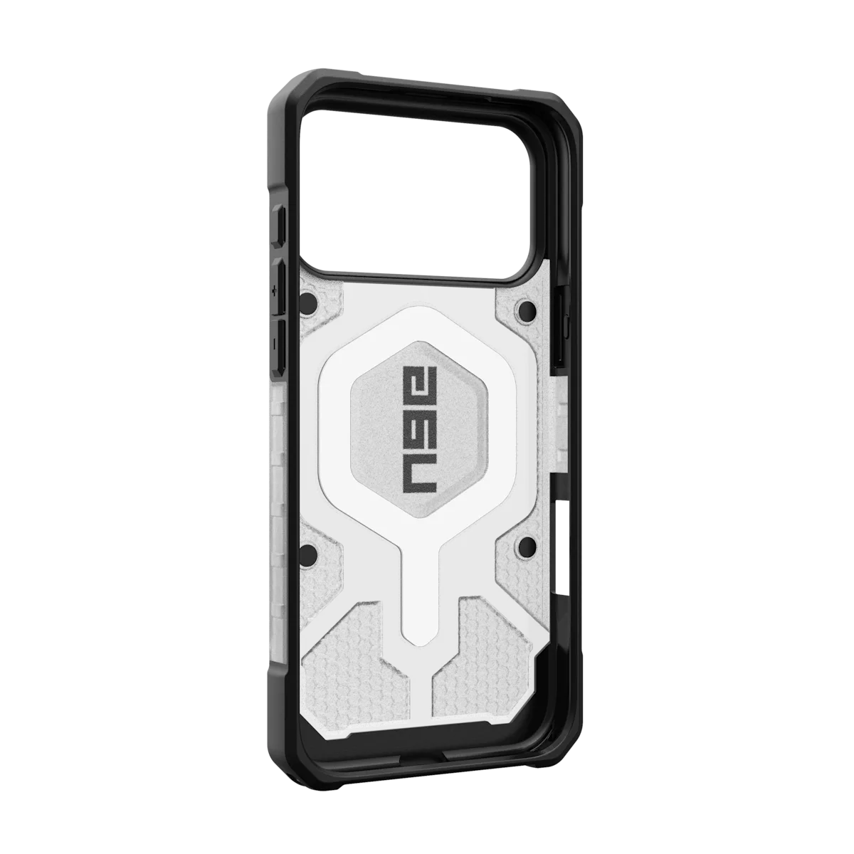 UAG รุ่น Pathfinder Clear (Magsafe) - เคส iPhone 17 Pro Max - สี Ice/Silver