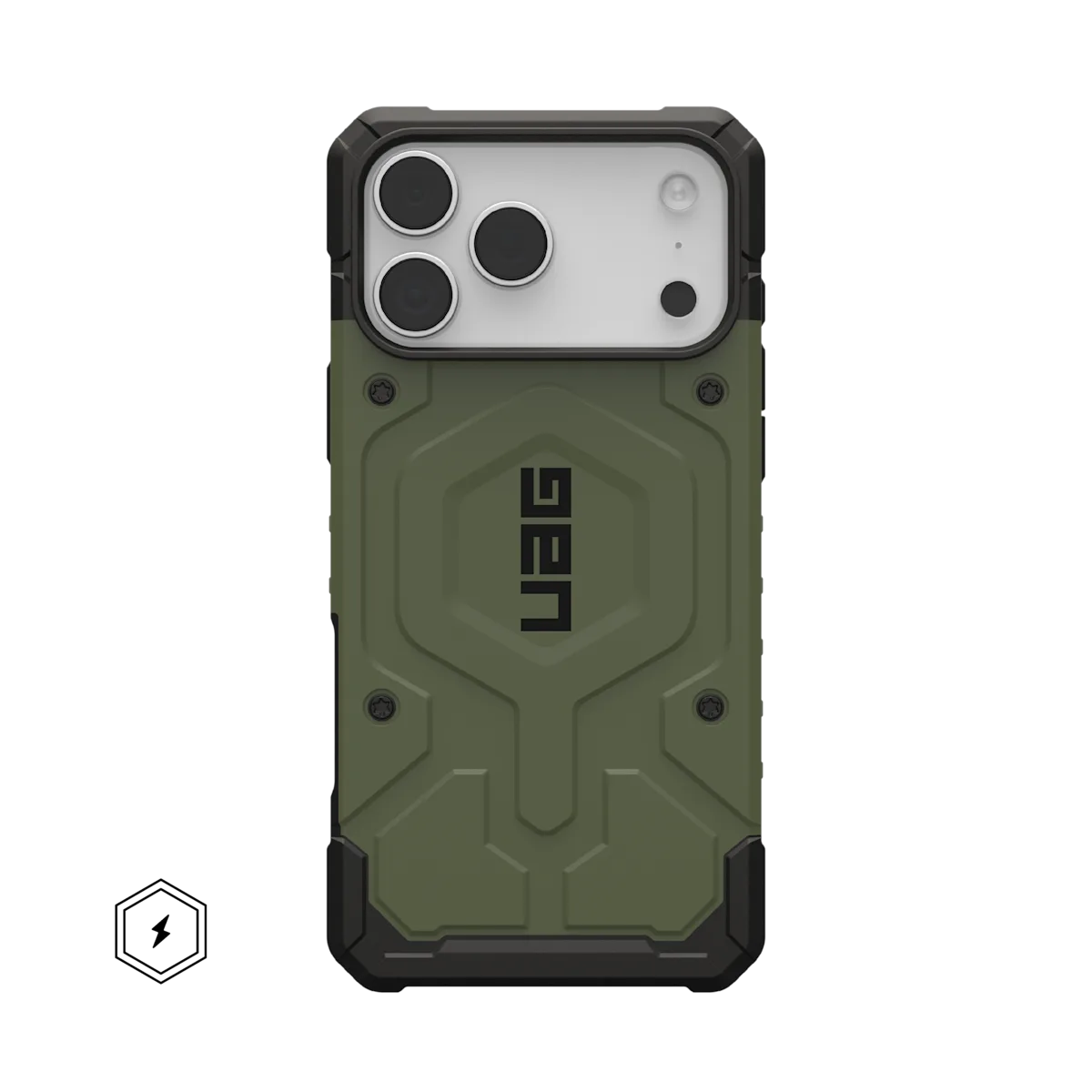 UAG รุ่น Pathfinder (Magsafe) - เคส iPhone 17 Pro Max - สี Olive