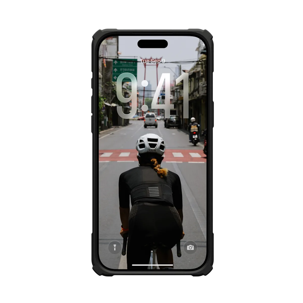 UAG รุ่น Plasma XTE (Magsafe) - เคส iPhone 17 Pro Max - สี Black/Pop Orange